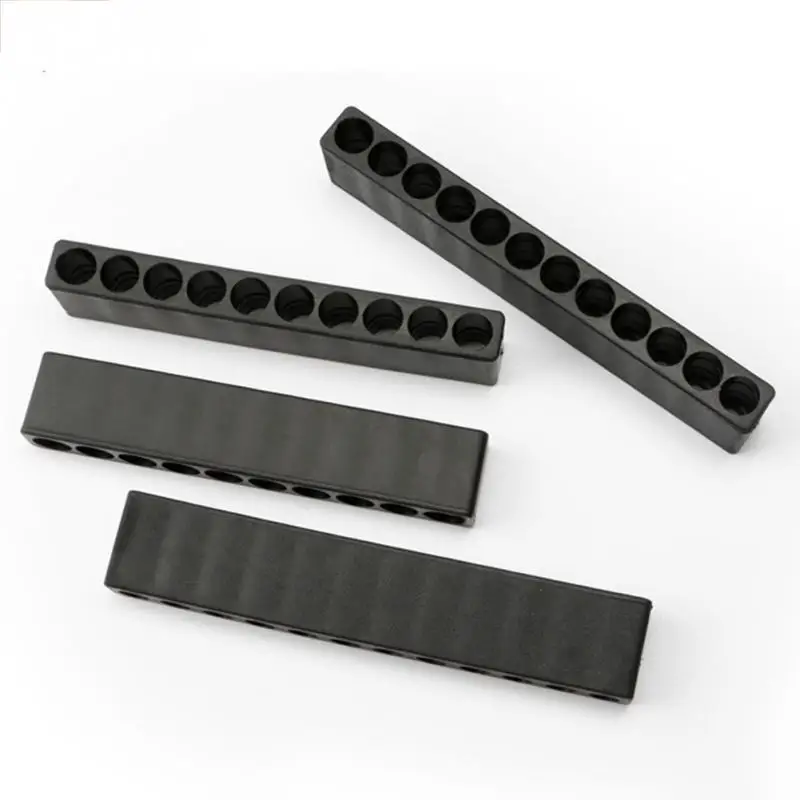 New High Quality 10/12 Holes 84*15mm Black Plastic Hex Shank Plastic Screwdriver Bits Storage Deck Screwdriver Head Storage Case
New High Quality 10/12 Holes 84*15mm Black Plastic Hex Shank Plastic Screwdriver Bits Storage Deck Screwdriver Head Storage Case