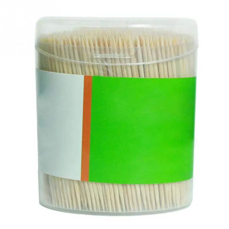 1000pcs/2box Party Toothpick Restaurant Stick Bamboo Double Head Cylindrical Boxed
1000pcs/2box Party Toothpick Restaurant Stick Bamboo Double Head Cylindrical Boxed