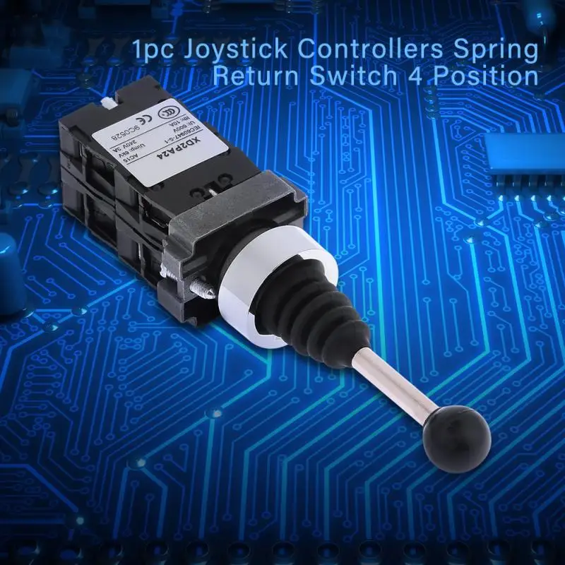 Waterproof 4NO Joystick Switch Controller AC/DC 10A 4-position Locked Joystick Switch Latching Joy Stick Joystick Switch
Waterproof 4NO Joystick Switch Controller AC/DC 10A 4-position Locked Joystick Switch Latching Joy Stick Joystick Switch