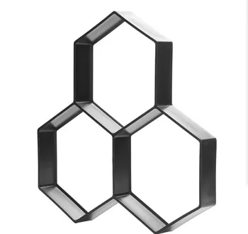 Hexagonal Road Brick Concrete Plastic Mould Path Maker Paving Mold Garden Courtyard Path Stone Landscape Construction Molds
Hexagonal Road Brick Concrete Plastic Mould Path Maker Paving Mold Garden Courtyard Path Stone Landscape Construction Molds