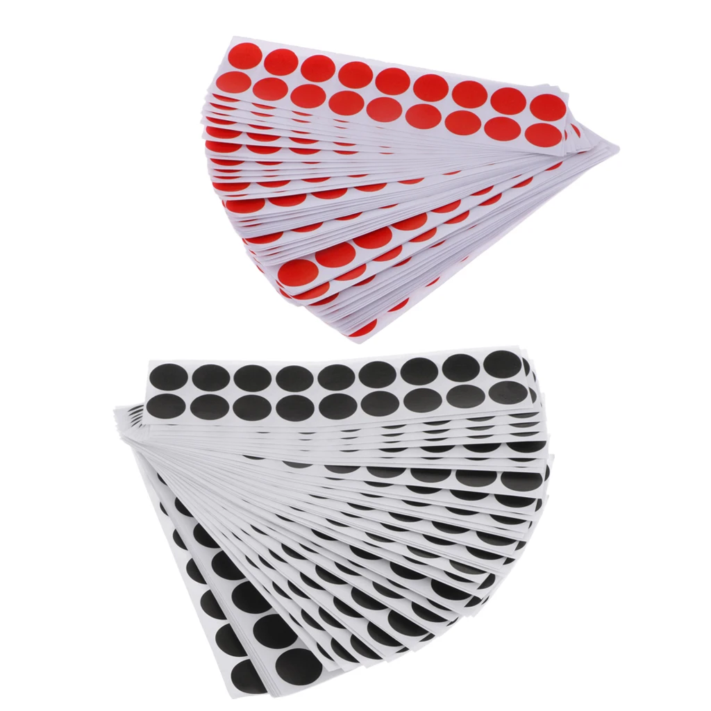 900 Pcs Paper Self Adhesive Target Paster Shooting Stickers Patches For Training Hunting Pratice Black/Red Color 0.8''
900 Pcs Paper Self Adhesive Target Paster Shooting Stickers Patches For Training Hunting Pratice Black/Red Color 0.8''