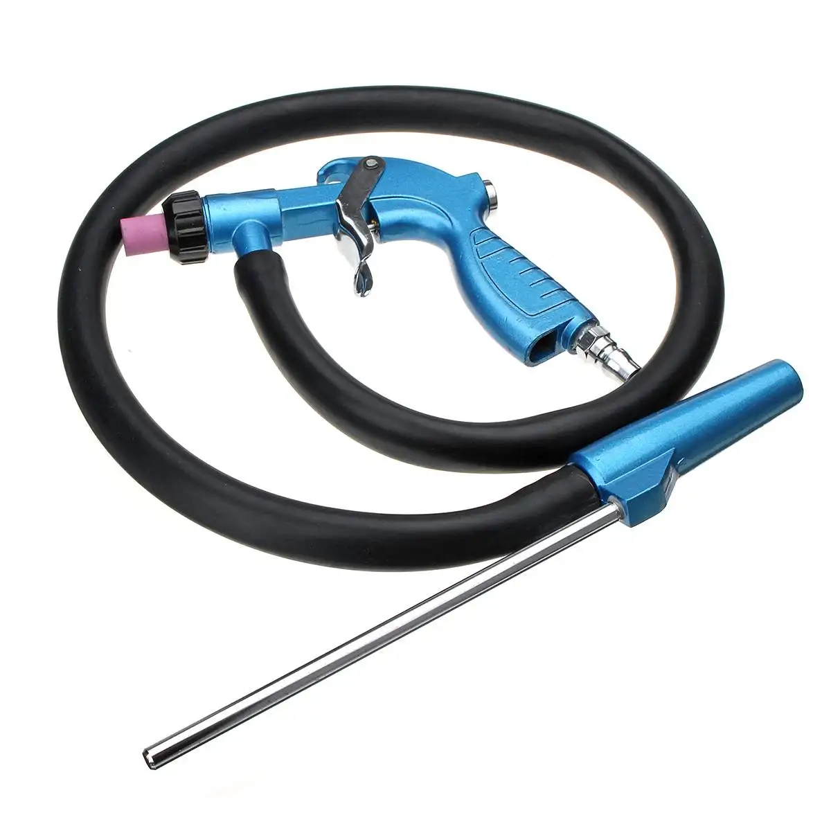 Air Siphon Feed Blasting Sandblaster Gu n with Ceramic Nozzle Tips Sand Suction Pipe Hose Kit Sprayer Abrasive Tool Power Tool
Air Siphon Feed Blasting Sandblaster Gu n with Ceramic Nozzle Tips Sand Suction Pipe Hose Kit Sprayer Abrasive Tool Power Tool