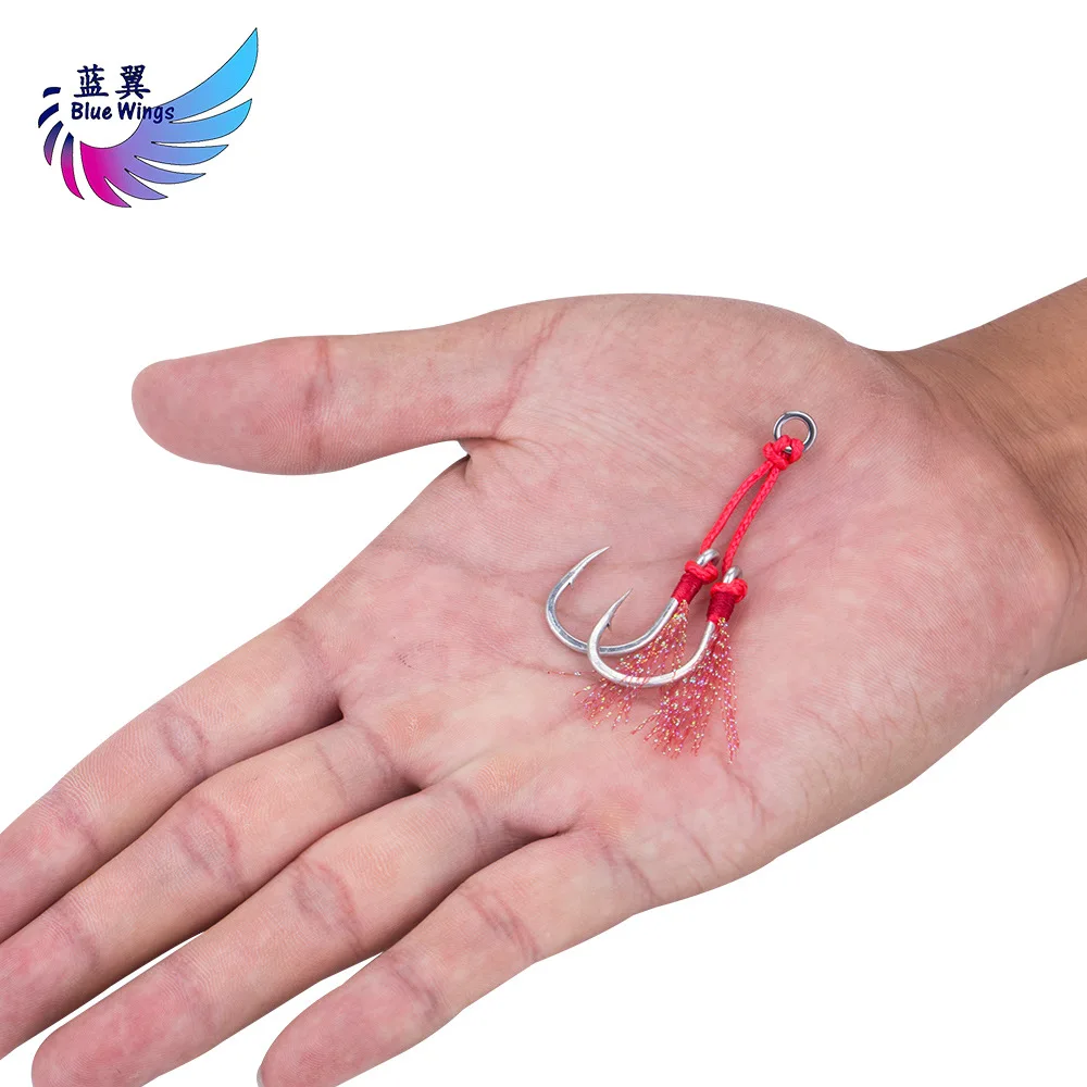 Free Shipping Pair Hooks Double Slowing jigging Jig Lure Assist Hook Feather Sea Salt fishing Pesca1# 1/0 2/0 3/0 5/0 9/0 11/0
Free Shipping Pair Hooks Double Slowing jigging Jig Lure Assist Hook Feather Sea Salt fishing Pesca1# 1/0 2/0 3/0 5/0 9/0 11/0
