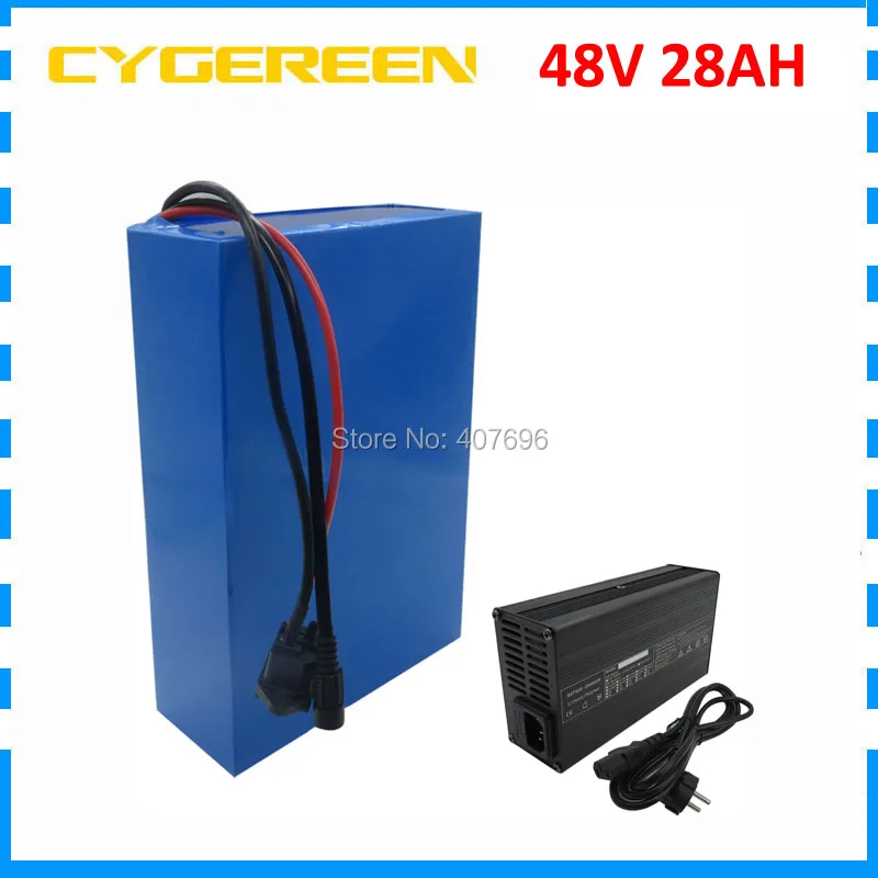 1500W 48V 28AH Electric bike battery 2000W 48V lithium ion Scooter battery pack use for samsung 3500mah cell 50A BMS 3A Charger
1500W 48V 28AH Electric bike battery 2000W 48V lithium ion Scooter battery pack use for samsung 3500mah cell 50A BMS 3A Charger