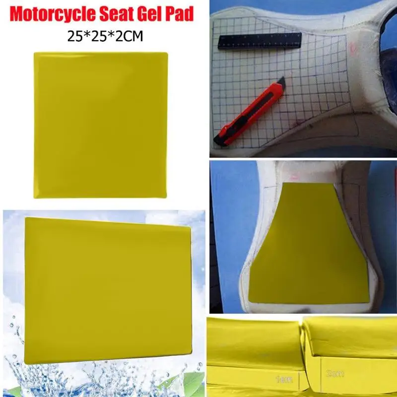 3 Sizes Polyurethane Elastic Fiber Motorcycle Seat Gel Pad Shock Absorption Mat Yellow Comfortable Soft Cushion Moto Accessorie
3 Sizes Polyurethane Elastic Fiber Motorcycle Seat Gel Pad Shock Absorption Mat Yellow Comfortable Soft Cushion Moto Accessorie