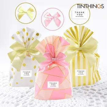 10 PCS Gift Bag With Ribbon Bows Wedding Party Favor Cookie Candy Bag Birthday Pink Easter Small Gift Bags Packaging Plastic Opp
10 PCS Gift Bag With Ribbon Bows Wedding Party Favor Cookie Candy Bag Birthday Pink Easter Small Gift Bags Packaging Plastic Opp