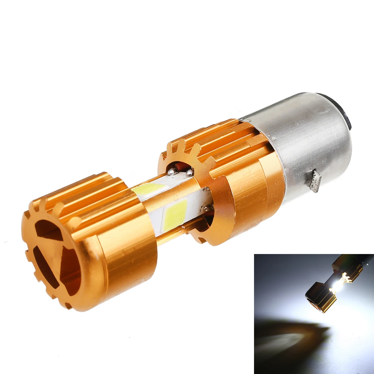 1pc COB BA20D LED Motorcycle Headlight High Low Beam Light 1500lm Super Bright 6500k White Scooter Head Lamp Bulb
1pc COB BA20D LED Motorcycle Headlight High Low Beam Light 1500lm Super Bright 6500k White Scooter Head Lamp Bulb