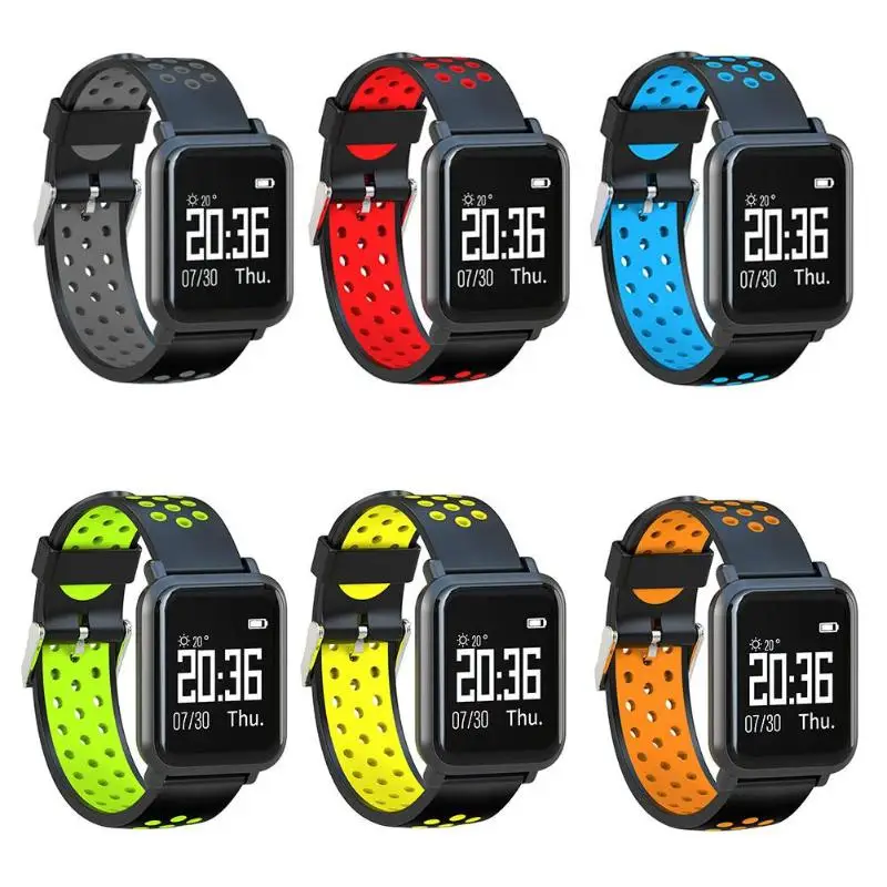 1Pcs Smart Bracelet 50m Waterproof Bluetooth 0.96 Inch Touch Screen Heart Rate Sleep Monitor Sports Smart Wristband High Quality
1Pcs Smart Bracelet 50m Waterproof Bluetooth 0.96 Inch Touch Screen Heart Rate Sleep Monitor Sports Smart Wristband High Quality