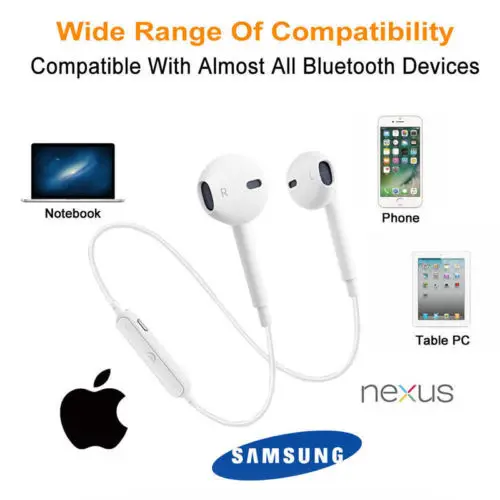 Sweatproof Wireless Bluetooth Sports Earphone Headset iPhone Samsung Hot Earphones
Sweatproof Wireless Bluetooth Sports Earphone Headset iPhone Samsung Hot Earphones