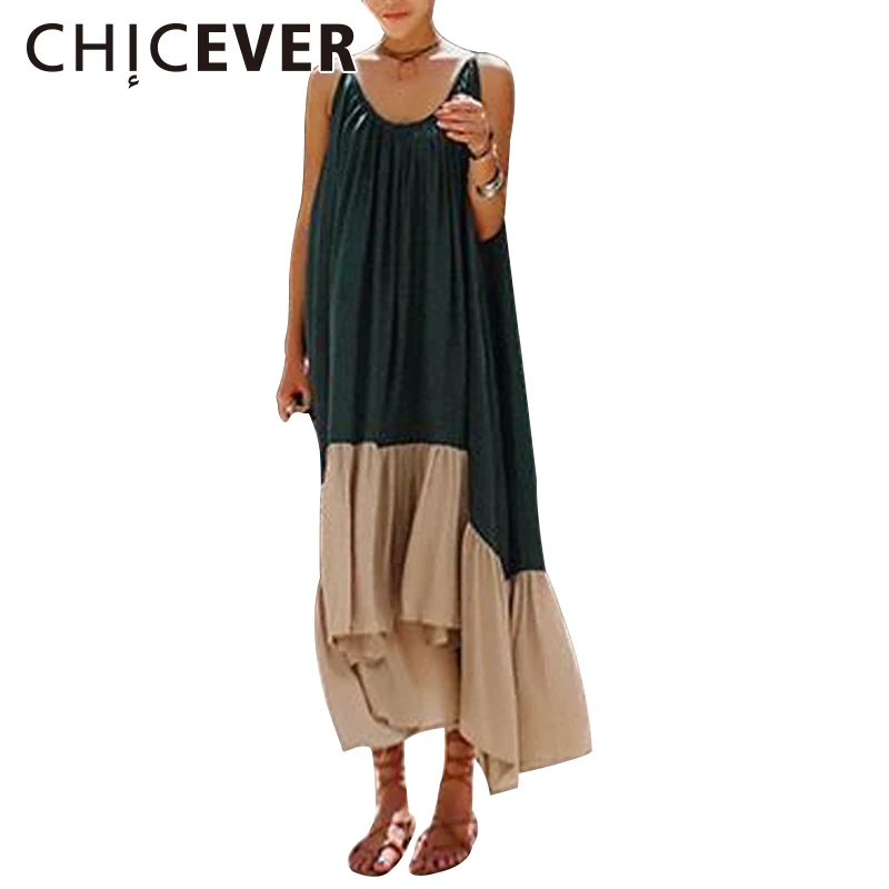 CHICEVER 2019 Summer Dress For Women Tunic Hit Colors Spaghetti Off Shoulder Long Sexy Women's Dresses Clothes Fashion Korean
CHICEVER 2019 Summer Dress For Women Tunic Hit Colors Spaghetti Off Shoulder Long Sexy Women's Dresses Clothes Fashion Korean