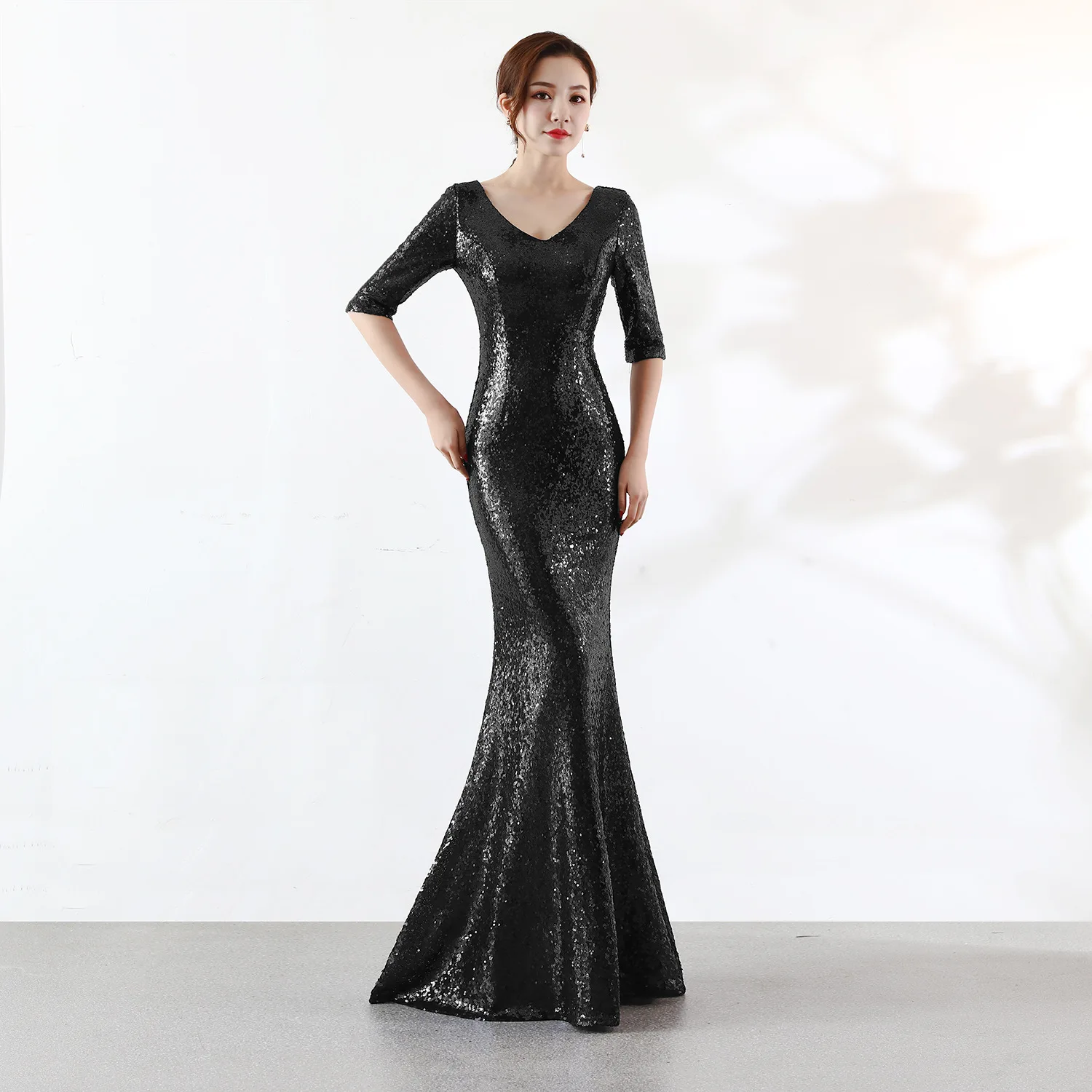 Popodion Sequin Elegant Dress Long Mermaid Evening Formal Dress Evening Gown N1053
Popodion Sequin Elegant Dress Long Mermaid Evening Formal Dress Evening Gown N1053