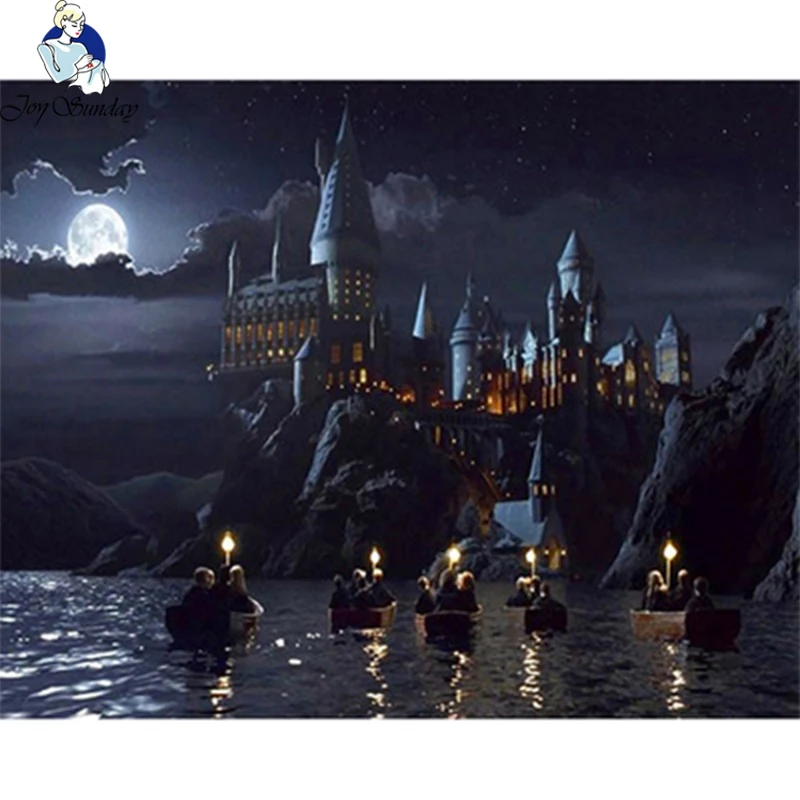 JoySunday Full Square drill 5D DIY Diamond Painting "Hogwarts " Embroidery Cross Stitch Rhinestone Mosaic Painting Home Decor
JoySunday Full Square drill 5D DIY Diamond Painting "Hogwarts " Embroidery Cross Stitch Rhinestone Mosaic Painting Home Decor