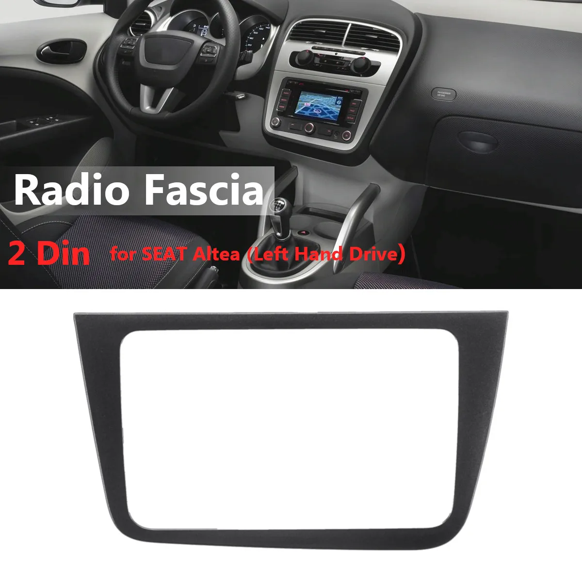 2 Din Car Stereo Radio Fascia Panel Plate Frame CD Dashboard Audio Frame for SEAT Altea Left Hand Drive Car Interior Accessories
2 Din Car Stereo Radio Fascia Panel Plate Frame CD Dashboard Audio Frame for SEAT Altea Left Hand Drive Car Interior Accessories
