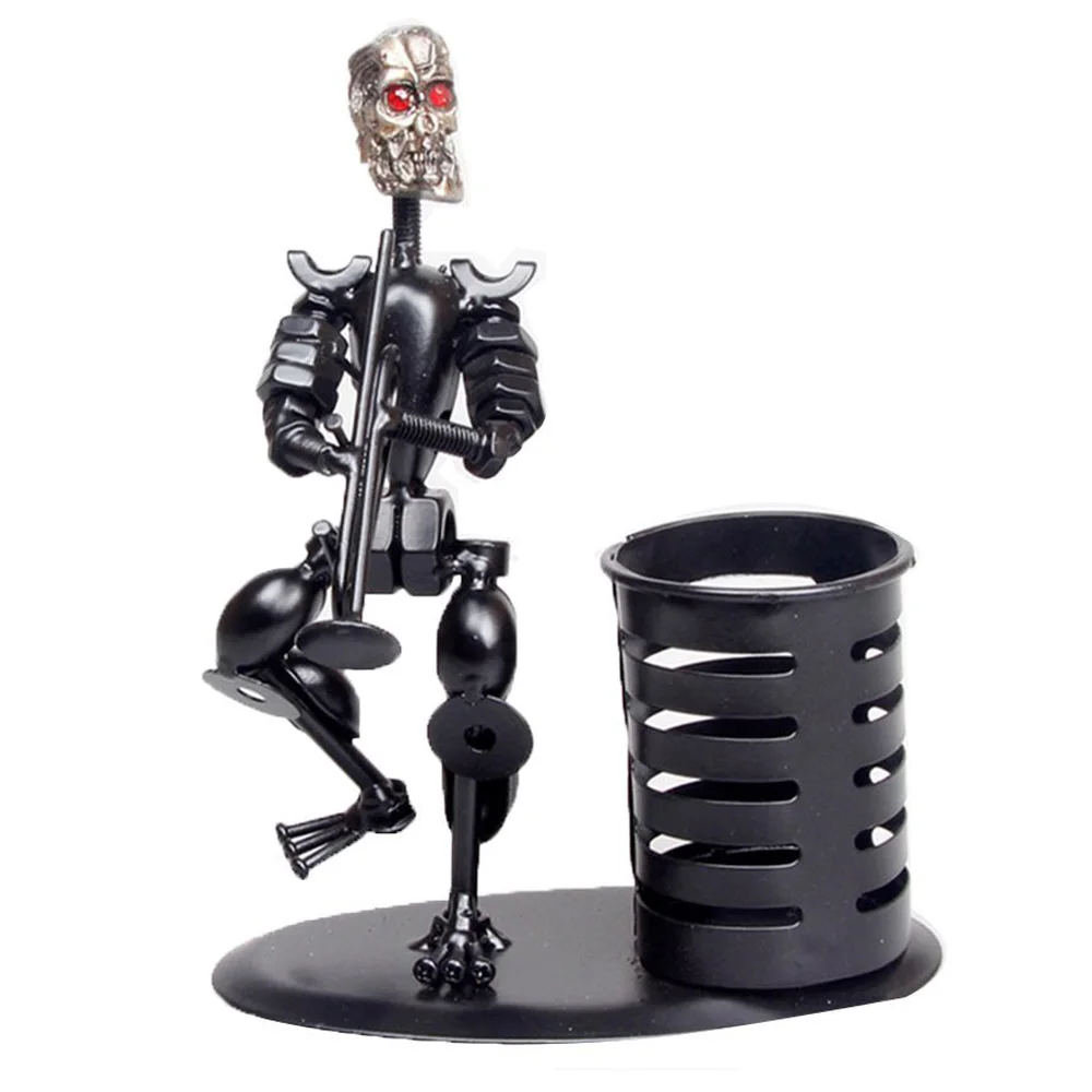 Creative Fashion Black Iron Skull Musician Pen Container Holder Home Office Desk Decoration Gift Perfect Father's Day Gift(Tro
Creative Fashion Black Iron Skull Musician Pen Container Holder Home Office Desk Decoration Gift Perfect Father's Day Gift(Tro