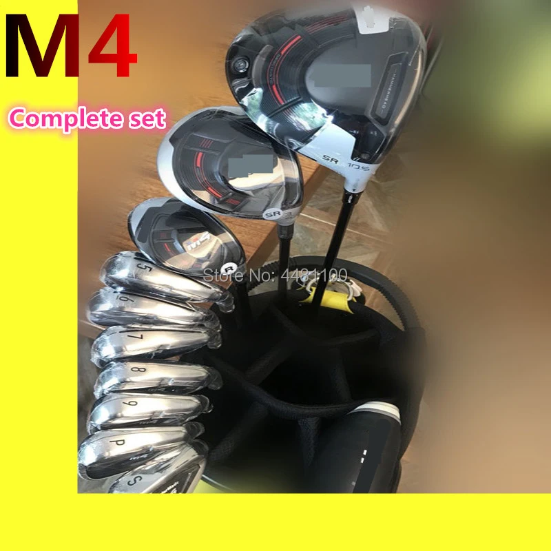 

M4 Golf Complete Set M4 Golf Clubs M4 Driver + Fairway Woods + Irons+putter Graphite/Steel Shaft With Head Cover No Bag