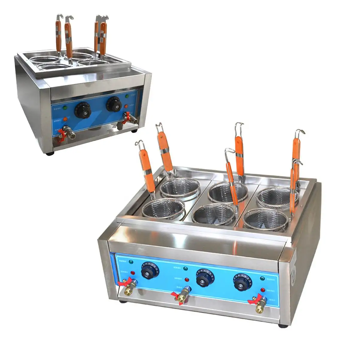 4/6 Holes Stainless Steel Pasta Food Cooker 220V Multifunctional Table Electric Noodles Cooking Stove Heating Boiler Machine
4/6 Holes Stainless Steel Pasta Food Cooker 220V Multifunctional Table Electric Noodles Cooking Stove Heating Boiler Machine