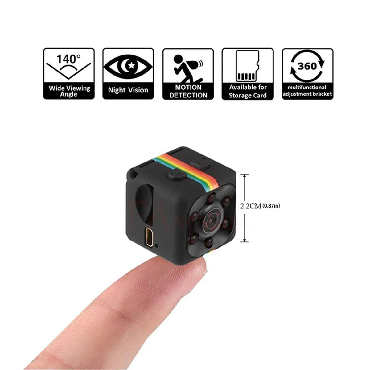 Original Mini Cam WIFI Camera SQ11 FULL HD 1080P Night Vision Waterproof Shell CMOS Sensor Recorder Camcorder Support TF Card
Original Mini Cam WIFI Camera SQ11 FULL HD 1080P Night Vision Waterproof Shell CMOS Sensor Recorder Camcorder Support TF Card