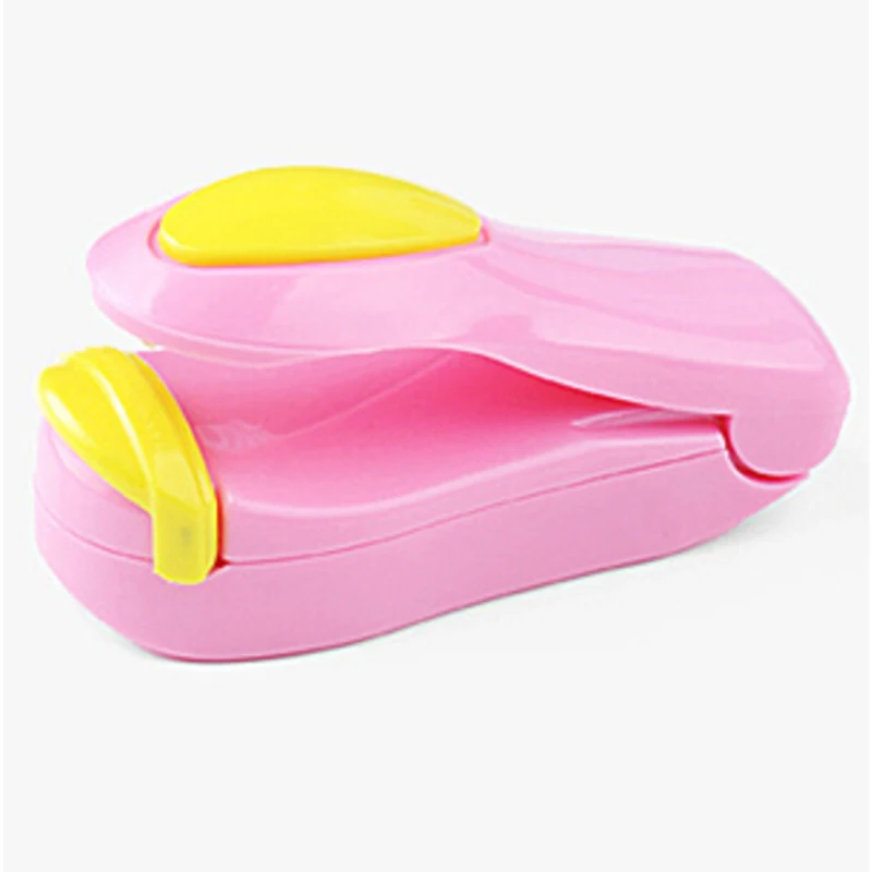 Portable Bag Clips Handheld Mini Electric Heat Sealing Machine Impulse Sealer Seal Packing Plastic Clip work with battery | Дом и сад