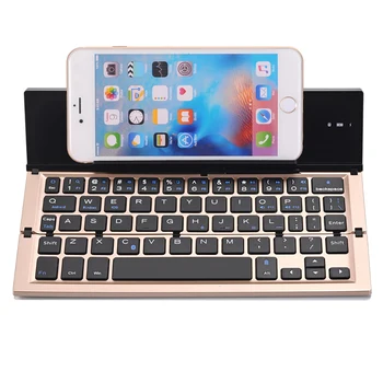 Mini Folding Bluetooth Keyboard Aluminum Travel Wireless Foldable Keypad for Ipad Tablet For IOS for Windows for Samsung Phone
Mini Folding Bluetooth Keyboard Aluminum Travel Wireless Foldable Keypad for Ipad Tablet For IOS for Windows for Samsung Phone