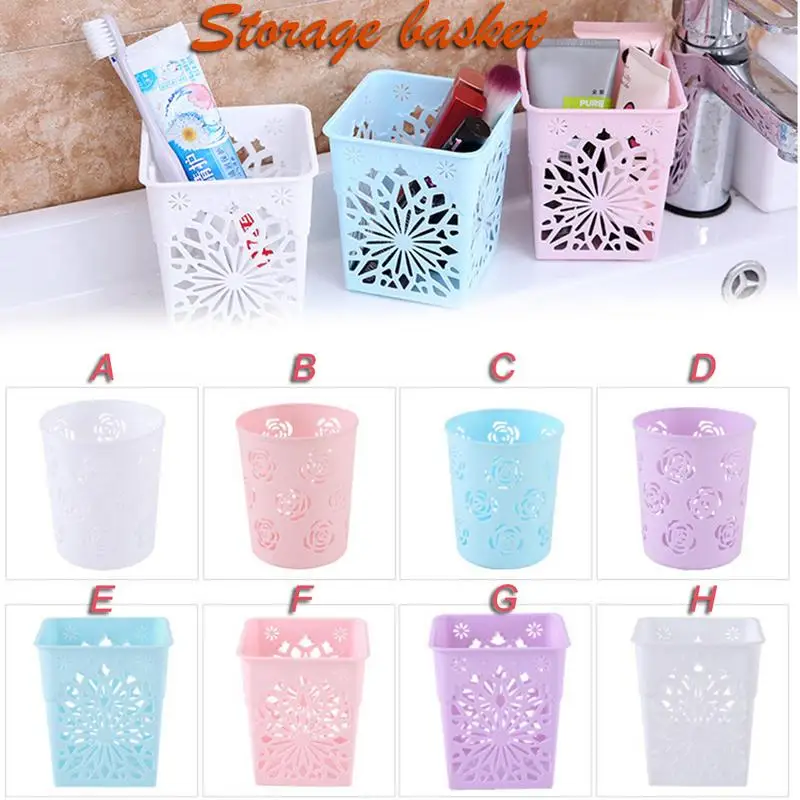 Plastic Candy Color Rose Hollow Pen Stationery Container Pencil Holder Makeup Brush Holder Office Desktop Sundries Organizer
Plastic Candy Color Rose Hollow Pen Stationery Container Pencil Holder Makeup Brush Holder Office Desktop Sundries Organizer