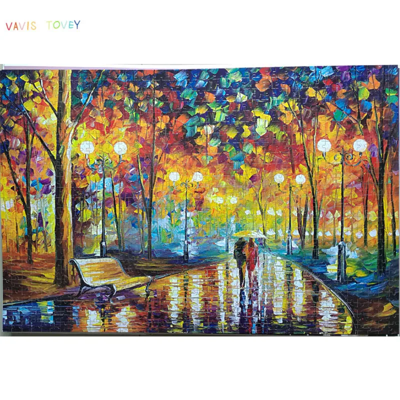Wooden puzzle 1000 pieces painting adult children's toys home decoration collections assembled direct sales
Wooden puzzle 1000 pieces painting adult children's toys home decoration collections assembled direct sales