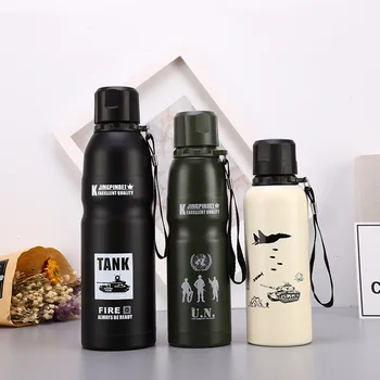Portable Stainless Steel Vacuum Cup Motion Kettle 750ml Will Capacity Mountaineering Cup Bodybuilding Readily Cup Customized
Portable Stainless Steel Vacuum Cup Motion Kettle 750ml Will Capacity Mountaineering Cup Bodybuilding Readily Cup Customized