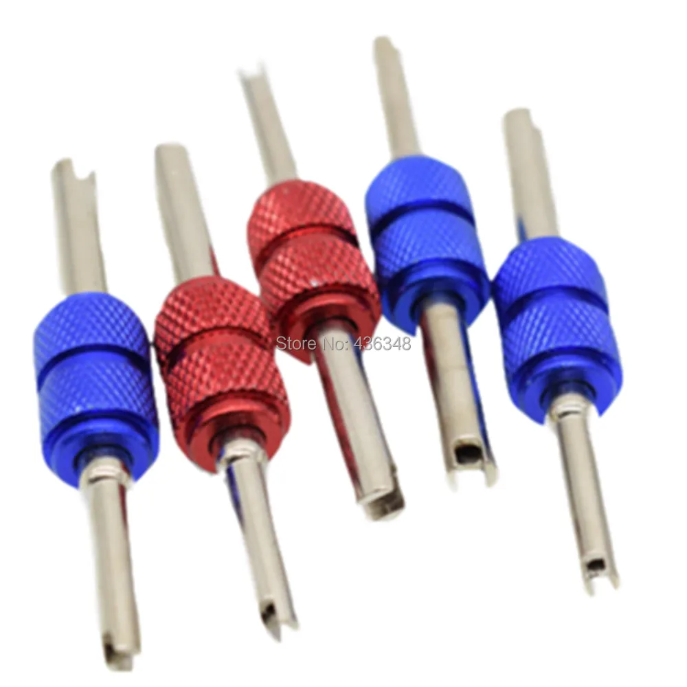 5pcs Universal Bore A/C Valve Core Remover Installer AC Valve Stem Cores Remove Removal 2 Way Tool Key Kit Cars
5pcs Universal Bore A/C Valve Core Remover Installer AC Valve Stem Cores Remove Removal 2 Way Tool Key Kit Cars