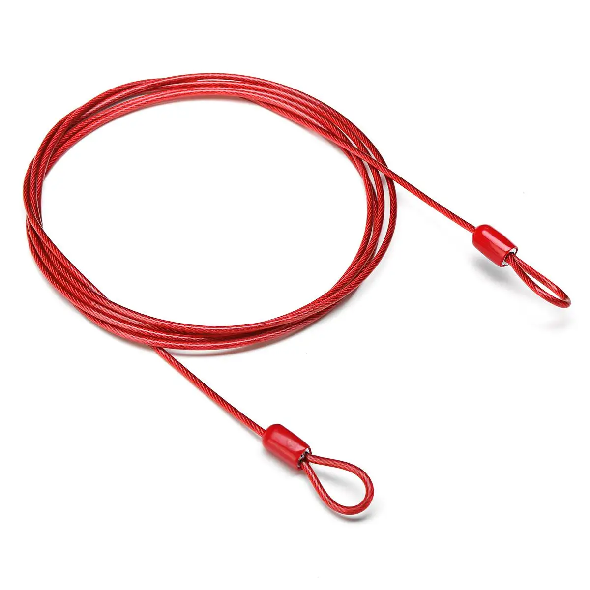 200cm Anti-theft Bike Security Double Loop Cable Strong Braided Steel For Bike Bicycle Motorcycles Chain Lock Useful
200cm Anti-theft Bike Security Double Loop Cable Strong Braided Steel For Bike Bicycle Motorcycles Chain Lock Useful
