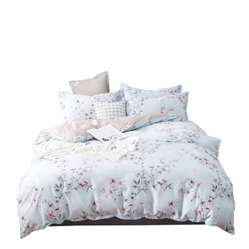 Girls princess 100% cotton flower print bedding sets bed sheet linen blue floral pastoral style duvet cover 4pcs with pillowcase
Girls princess 100% cotton flower print bedding sets bed sheet linen blue floral pastoral style duvet cover 4pcs with pillowcase