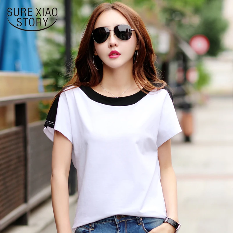 short sleeve shirt women womens clothing2019 summer new simple shirt round neck loose thin solid color cotton bat tshirt 2619 50
short sleeve shirt women womens clothing2019 summer new simple shirt round neck loose thin solid color cotton bat tshirt 2619 50