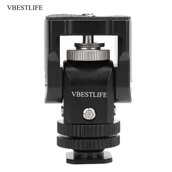 Hot Shoe Mount Monitor Flash Microphone Holder Camera Accessory with 1/4'' Screw Interferance for light or monitoring
Hot Shoe Mount Monitor Flash Microphone Holder Camera Accessory with 1/4'' Screw Interferance for light or monitoring