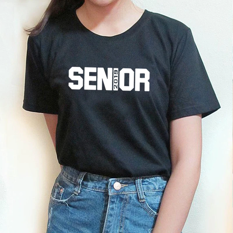 Srivb Senior 2019 Tshirt Women Harajuku Funny Fashion Women Tops Short Sleeve New Summer Letter Prin Hipster Tee Shirt Femme
Srivb Senior 2019 Tshirt Women Harajuku Funny Fashion Women Tops Short Sleeve New Summer Letter Prin Hipster Tee Shirt Femme