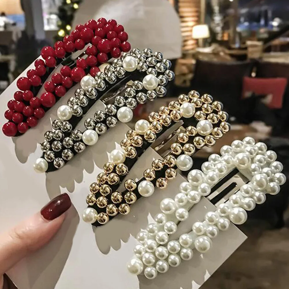 2019 New Women Pearl Hairpins Vintage Long Barrettes Hair Clips Crystal Metal Hollow Hair Pins Hairgrips Women Hair Accessories
2019 New Women Pearl Hairpins Vintage Long Barrettes Hair Clips Crystal Metal Hollow Hair Pins Hairgrips Women Hair Accessories