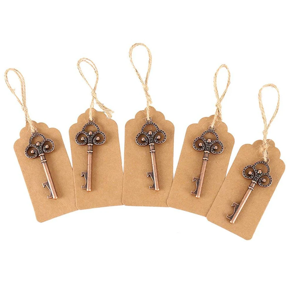 LUDA 50Pack Key Bottle Opener with Tag Cards Wedding Favour Skeleton for Party Rustic Decoration
LUDA 50Pack Key Bottle Opener with Tag Cards Wedding Favour Skeleton for Party Rustic Decoration