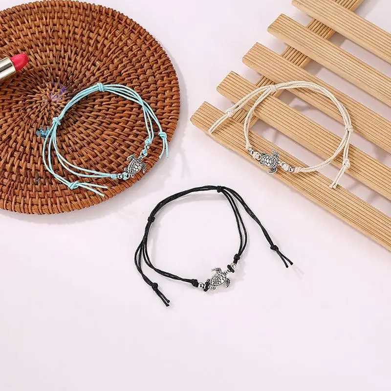 Fashion Boho Weave Turtle Pendant Anklets For Women Shell Anklet Bracelets On The Leg Bohemian Foot Ocean Jewelry Drop
Fashion Boho Weave Turtle Pendant Anklets For Women Shell Anklet Bracelets On The Leg Bohemian Foot Ocean Jewelry Drop