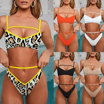 Misswim New High cut bikini 2019 Bandage swimsuit female bathers Brazilian bikini set Push up swimwear women sexy bathing suit 
Misswim New High cut bikini 2019 Bandage swimsuit female bathers Brazilian bikini set Push up swimwear women sexy bathing suit