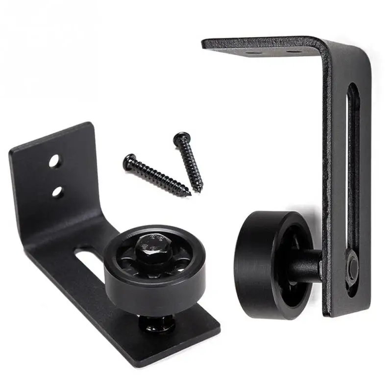 8 In 1 Setup Options Channel guides Sits Flush to Floor Non-Scratch Wheels Barn Door Adjustable Wall Mount Roller Stay Guide
8 In 1 Setup Options Channel guides Sits Flush to Floor Non-Scratch Wheels Barn Door Adjustable Wall Mount Roller Stay Guide