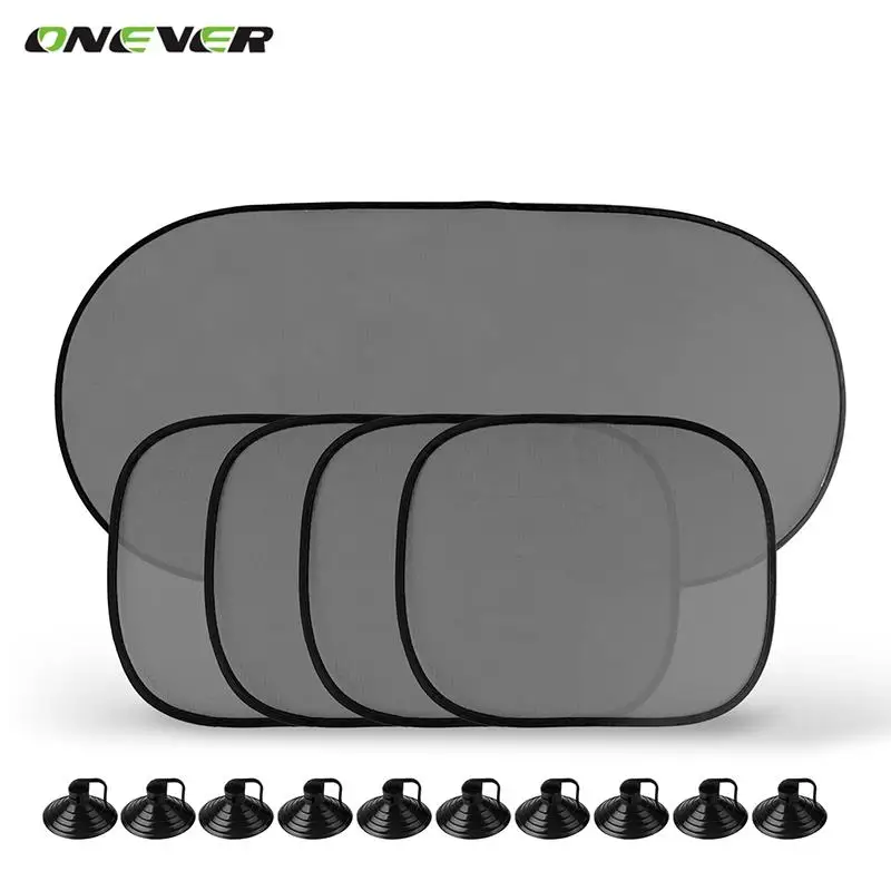 5 Pcs Mesh Car Sun Shades Set Black Auto Sun Visor Car Window Suction Cup Curtain Auto Covers Sunshade
5 Pcs Mesh Car Sun Shades Set Black Auto Sun Visor Car Window Suction Cup Curtain Auto Covers Sunshade