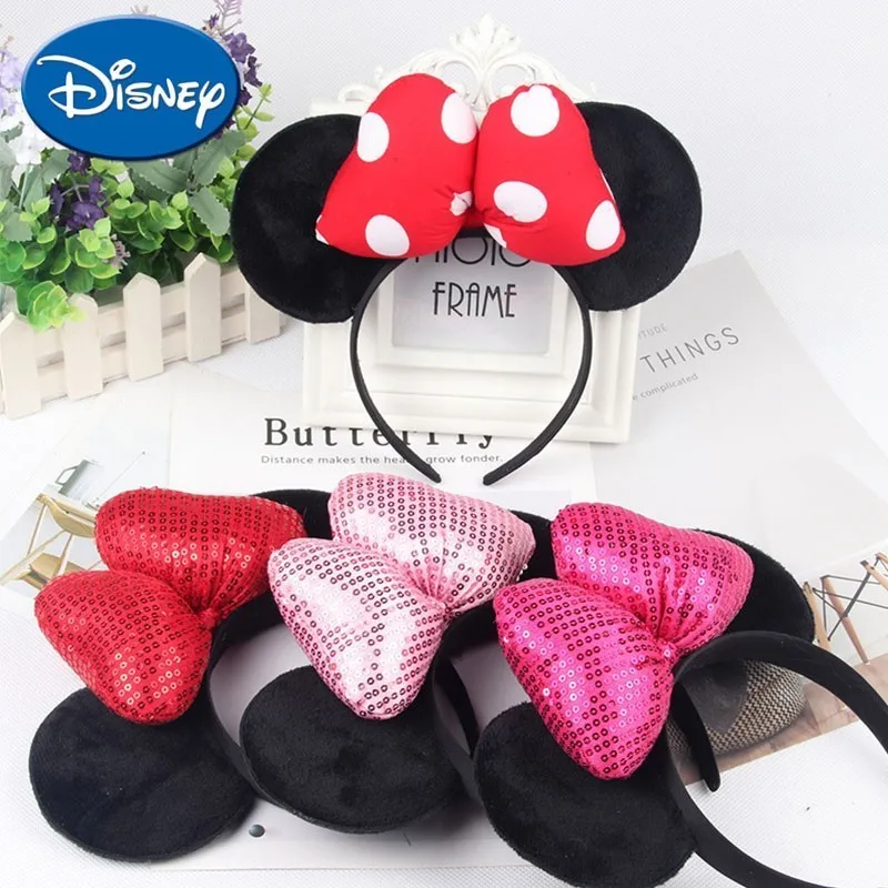 Disney Headwear Cartoon Minnie Sequin Three Dimensional Design Head Hoop For Kids Adult Party Cosplay Birthday Children Headband
Disney Headwear Cartoon Minnie Sequin Three Dimensional Design Head Hoop For Kids Adult Party Cosplay Birthday Children Headband