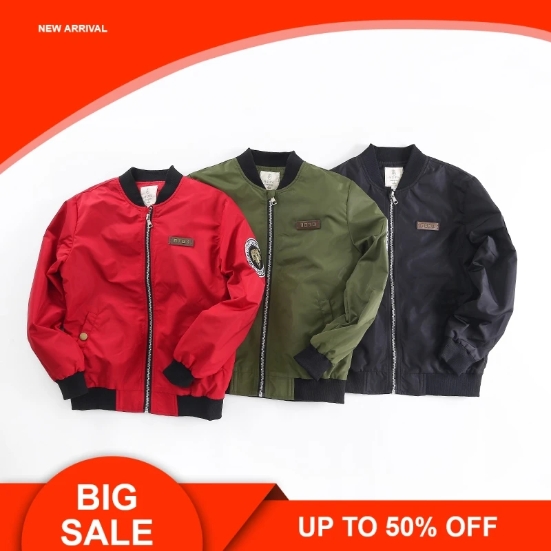 Spring Jackets for Boy Coat Bomber Jacket Green Boy's Windbreaker jacket Multicolor Kids Baseball Long-sleeveJacket
Spring Jackets for Boy Coat Bomber Jacket Green Boy's Windbreaker jacket Multicolor Kids Baseball Long-sleeveJacket