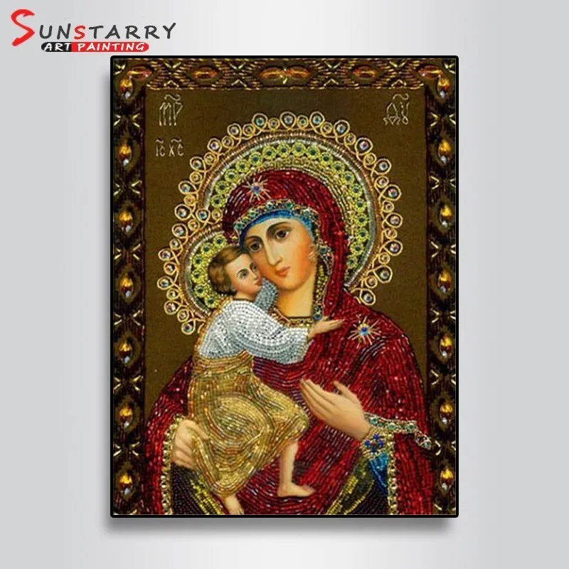 Sunstarry 5D Diamond Painting Virgin Mary Pictures Rhinestones Mosaic Religion Icon Full Round Kit Diamond Embroidery Home Decor
Sunstarry 5D Diamond Painting Virgin Mary Pictures Rhinestones Mosaic Religion Icon Full Round Kit Diamond Embroidery Home Decor