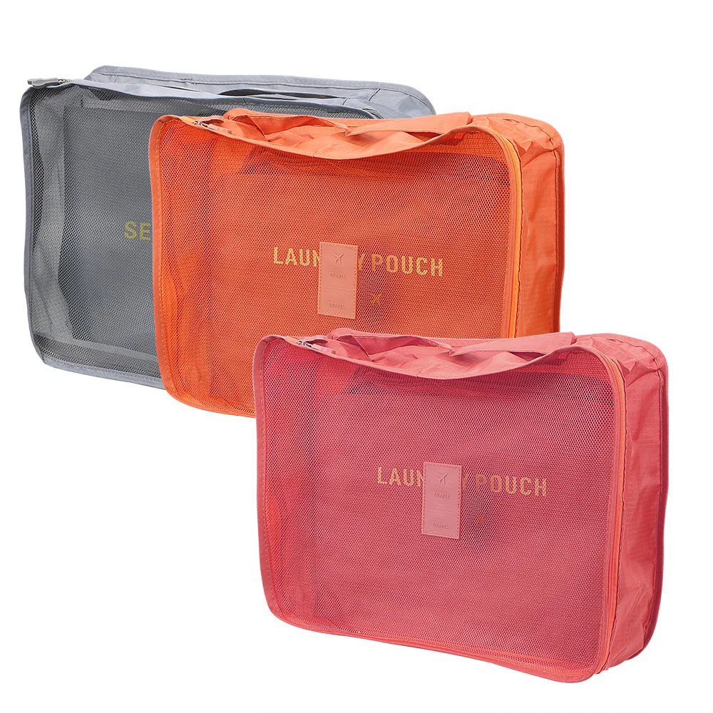 Travel Storage Bag Set Luggage Tidy Organizer Wardrobe Suitcase Pouch 6 Pieces/Set Packing Cube Bag For Clothes Shoes Cosmetic
Travel Storage Bag Set Luggage Tidy Organizer Wardrobe Suitcase Pouch 6 Pieces/Set Packing Cube Bag For Clothes Shoes Cosmetic