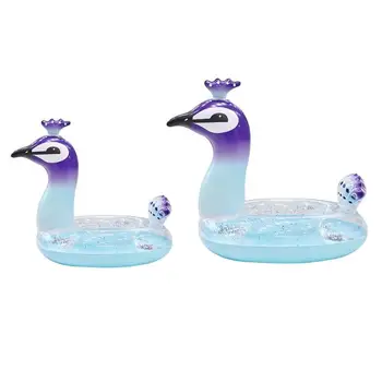 Summer Cute Animal Sequins Pool Inflatable Seat Float Funny Swimming Ring Inflatable Transparent Sequined Peacock Swim Ring
Summer Cute Animal Sequins Pool Inflatable Seat Float Funny Swimming Ring Inflatable Transparent Sequined Peacock Swim Ring
