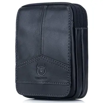 BULLCAPTAIN Men Waist Packs Genuine Leather Vintage Travel Cell Phone Bag Waist Bag Small Fanny Pack Belt Bag Black
BULLCAPTAIN Men Waist Packs Genuine Leather Vintage Travel Cell Phone Bag Waist Bag Small Fanny Pack Belt Bag Black