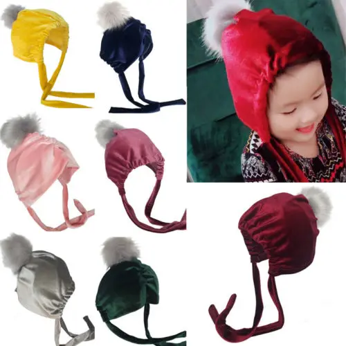Toddler Baby Kids Girl Boy Winter Warm Velvet Cute Beanie Hats Tie Up Fur Ball Hat Ski Caps Lovely Baby Accessories
Toddler Baby Kids Girl Boy Winter Warm Velvet Cute Beanie Hats Tie Up Fur Ball Hat Ski Caps Lovely Baby Accessories