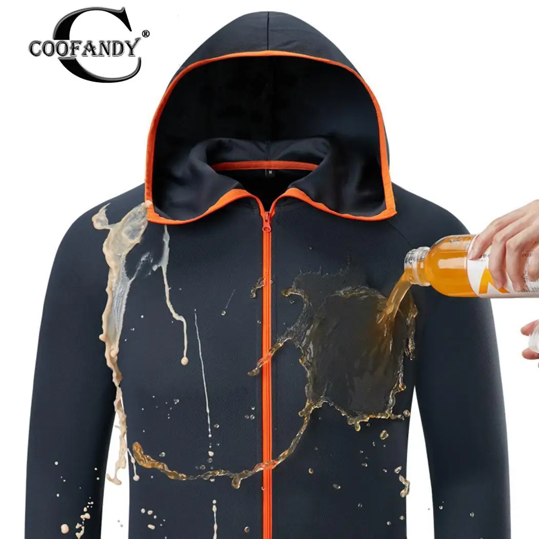 Coofandy Waterproof Men Fishing Clothes Long Sleeve Hooded Jackets Regular Zipper Top Spring Summer Outdoor Camping Hoodies
Coofandy Waterproof Men Fishing Clothes Long Sleeve Hooded Jackets Regular Zipper Top Spring Summer Outdoor Camping Hoodies