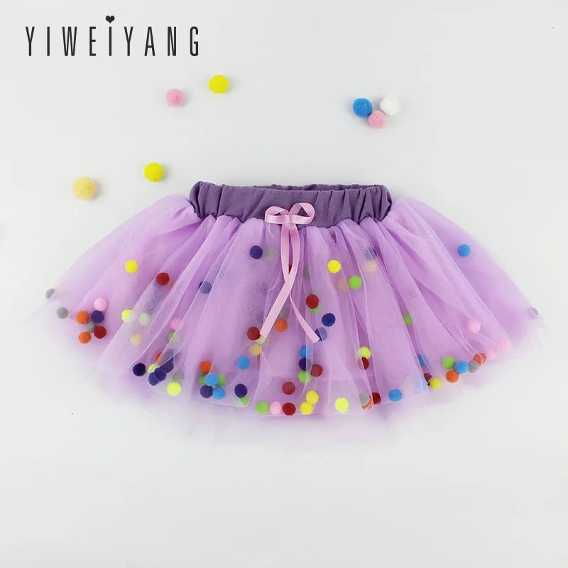 New Baby Girls Tutu Skirts Kids Elastic Waist Pettiskirt Girl Princess Tulle Skirt Colorful Pompom Skirt Children Clothing
New Baby Girls Tutu Skirts Kids Elastic Waist Pettiskirt Girl Princess Tulle Skirt Colorful Pompom Skirt Children Clothing