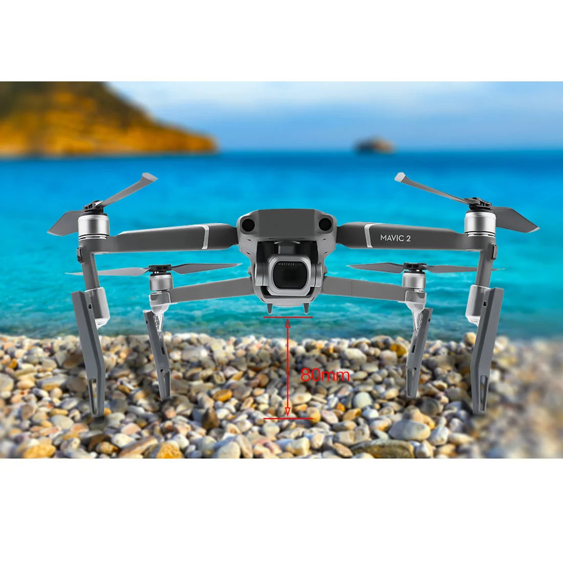 HOBBYINRC Built-in Spring 8cm Increased Landing Gear Ground Shock Absorber Foot Stool Bracket for DJI Mavic 2 Pro /ZOOM Drone
HOBBYINRC Built-in Spring 8cm Increased Landing Gear Ground Shock Absorber Foot Stool Bracket for DJI Mavic 2 Pro /ZOOM Drone