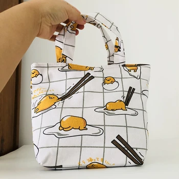 IVYYE 1PCS Lazy gudetama Fashion Portable Canvas Lunch Bags Cartoon Picnic Bag Food Box Tote Storage For Women Girls Kids
IVYYE 1PCS Lazy gudetama Fashion Portable Canvas Lunch Bags Cartoon Picnic Bag Food Box Tote Storage For Women Girls Kids