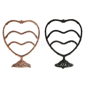 58 Holes Vintage Heart Wave Earring Jewelry Display Rack Stand Holder Organizer Storage
58 Holes Vintage Heart Wave Earring Jewelry Display Rack Stand Holder Organizer Storage